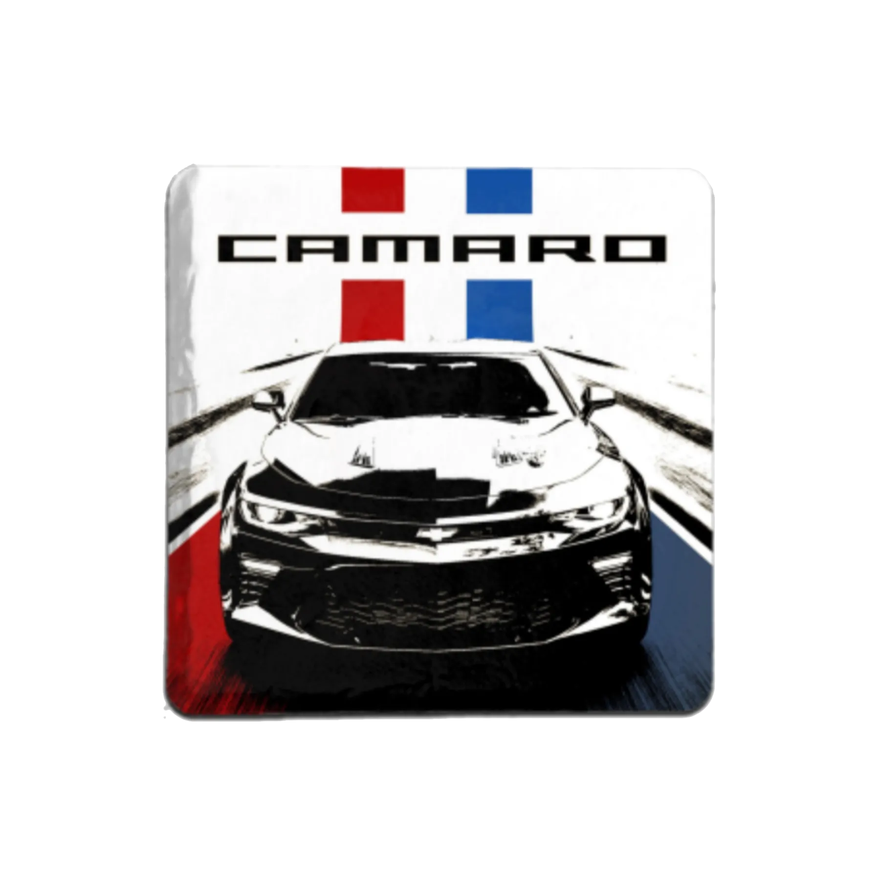 Camaro 6th Generation Profile Stone Coaster