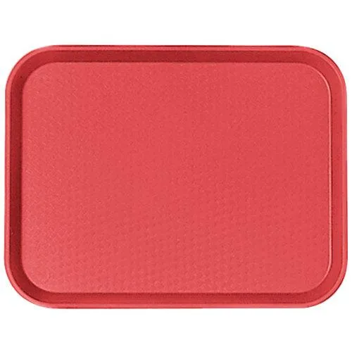 CAMBRO, FAST FOOD TRAY - COLOR RED