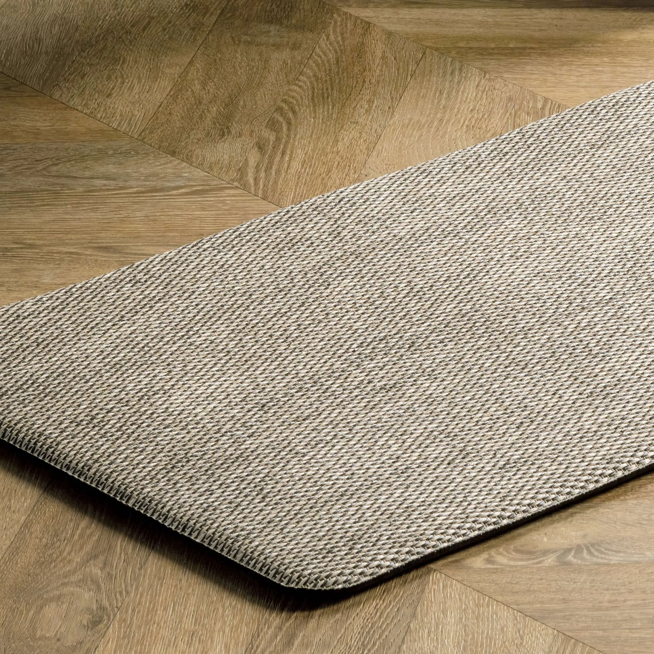 Casual Braided Anti Fatigue Kitchen Or Laundry Room Comfort Mat