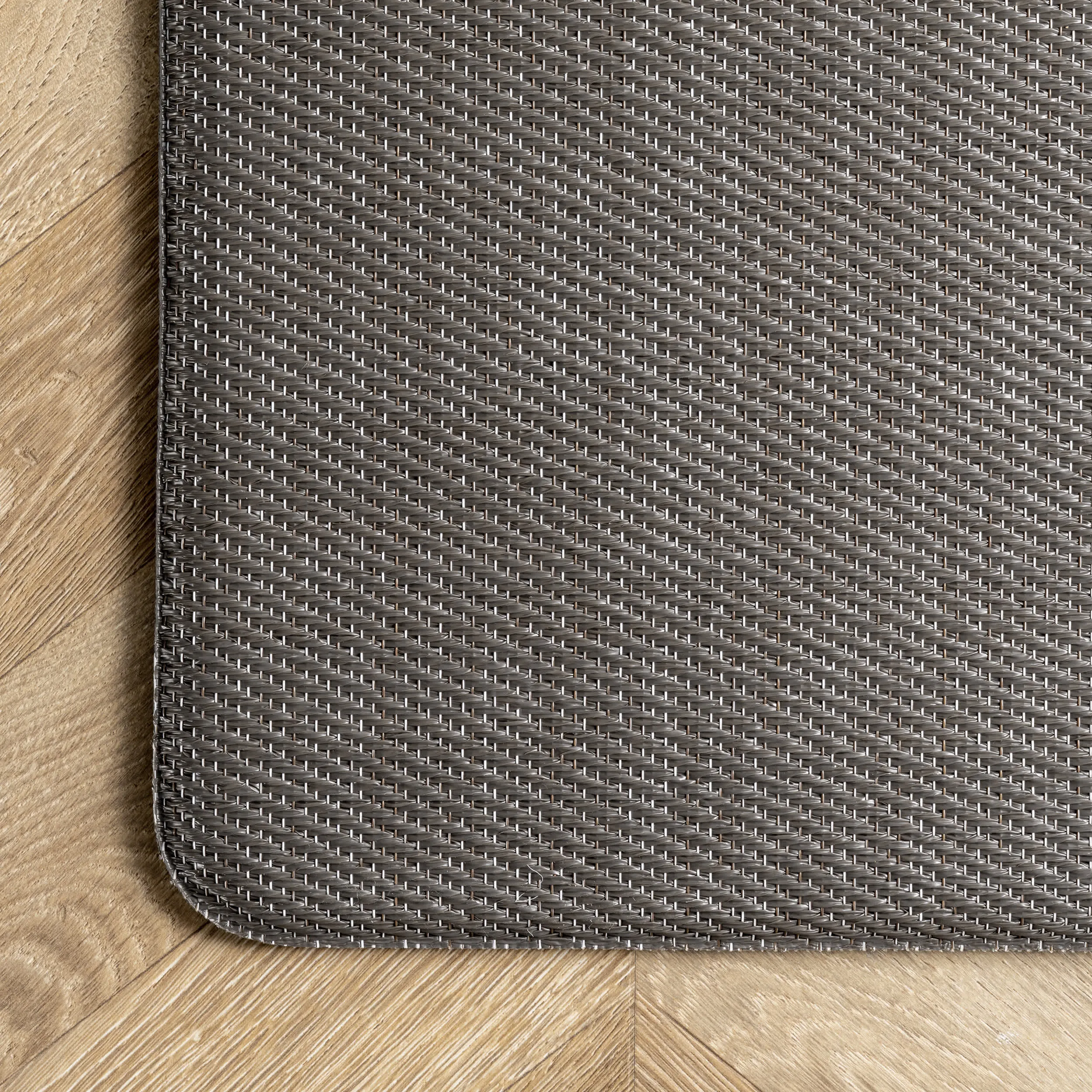 Casual Braided Anti Fatigue Kitchen Or Laundry Room Comfort Mat