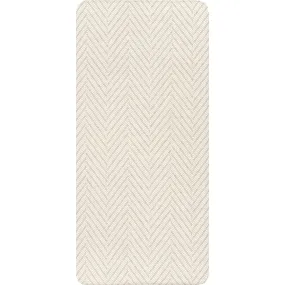Casual Herringbone Anti Fatigue Kitchen Or Laundry Room Comfort Mat