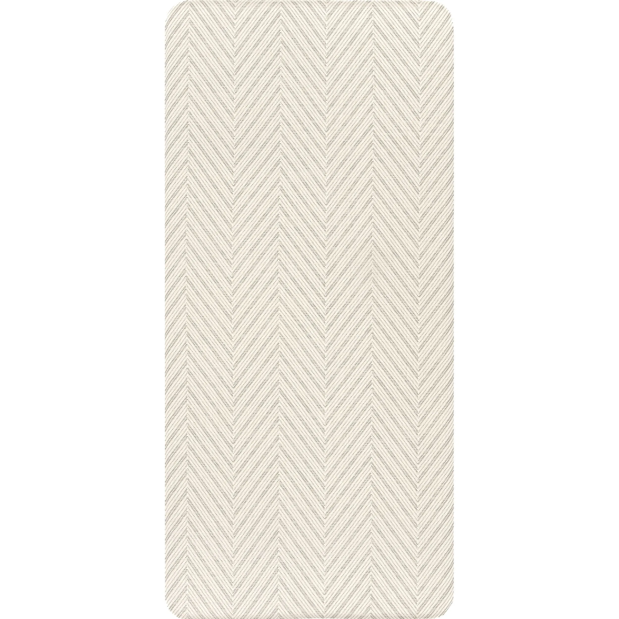 Casual Herringbone Anti Fatigue Kitchen Or Laundry Room Comfort Mat