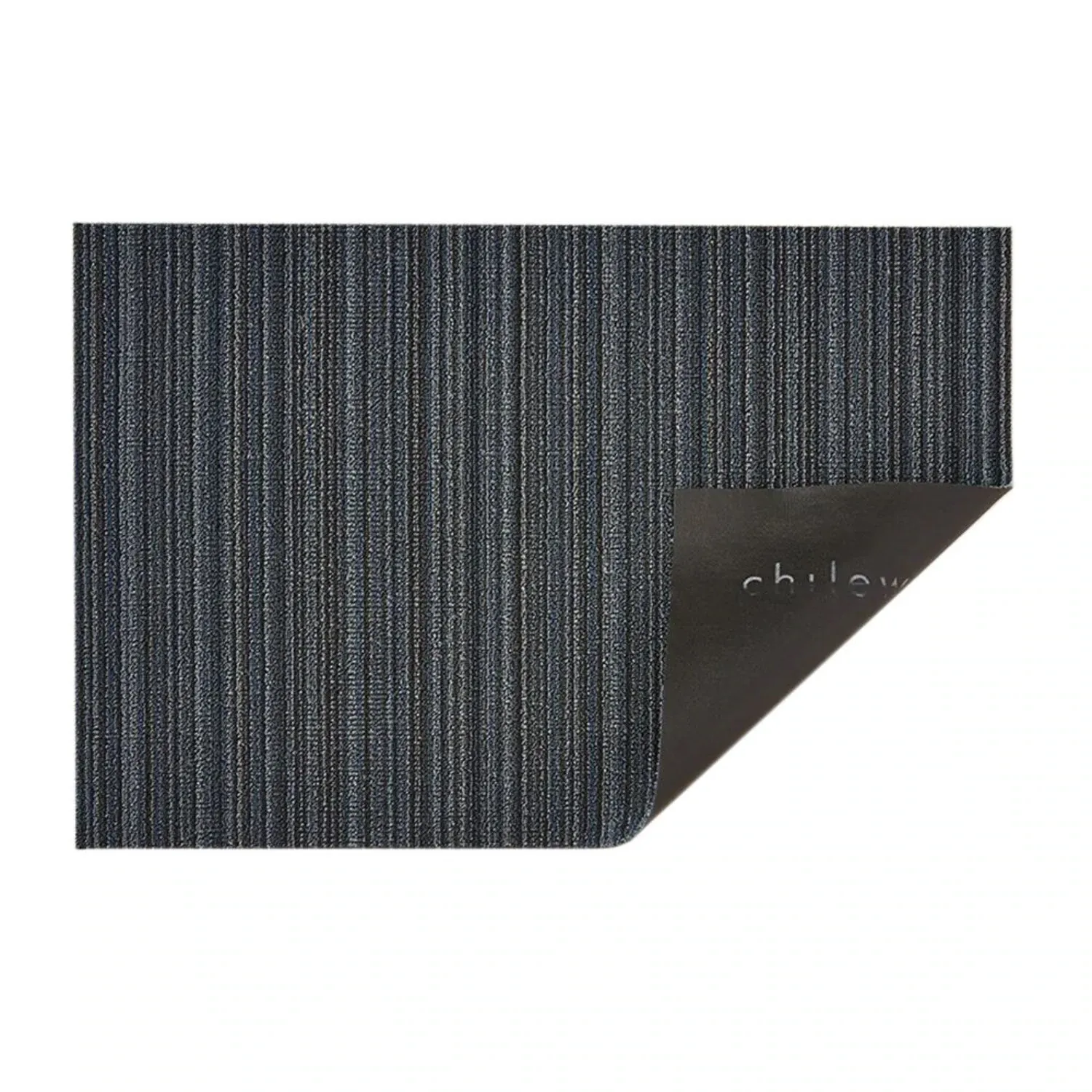 chilewich | doormat 46x71cm (18x28") | skinny stripe blue