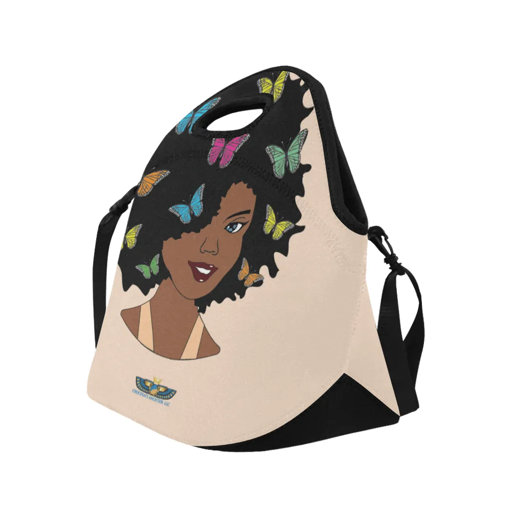 Chocolate Butterfly Diva Lunch Bag