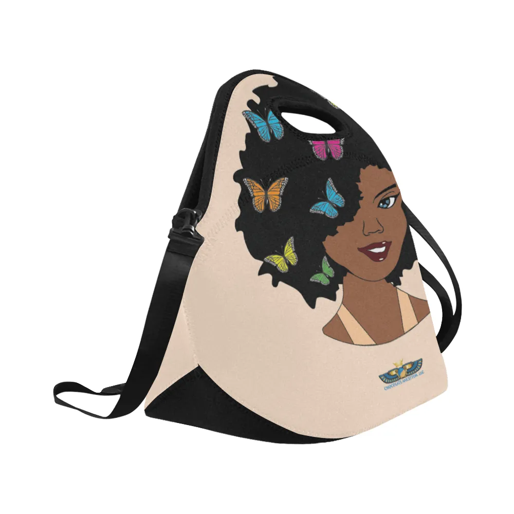 Chocolate Butterfly Diva Lunch Bag