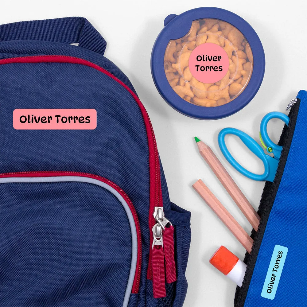 Color Combos Kindergarten Labels Pack