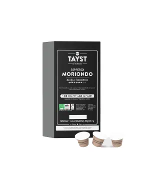 Compostable Espresso Capsules for Nespresso Machines - Box of 100