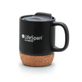 Cork Bottom Ceramic Mug - 12 oz
