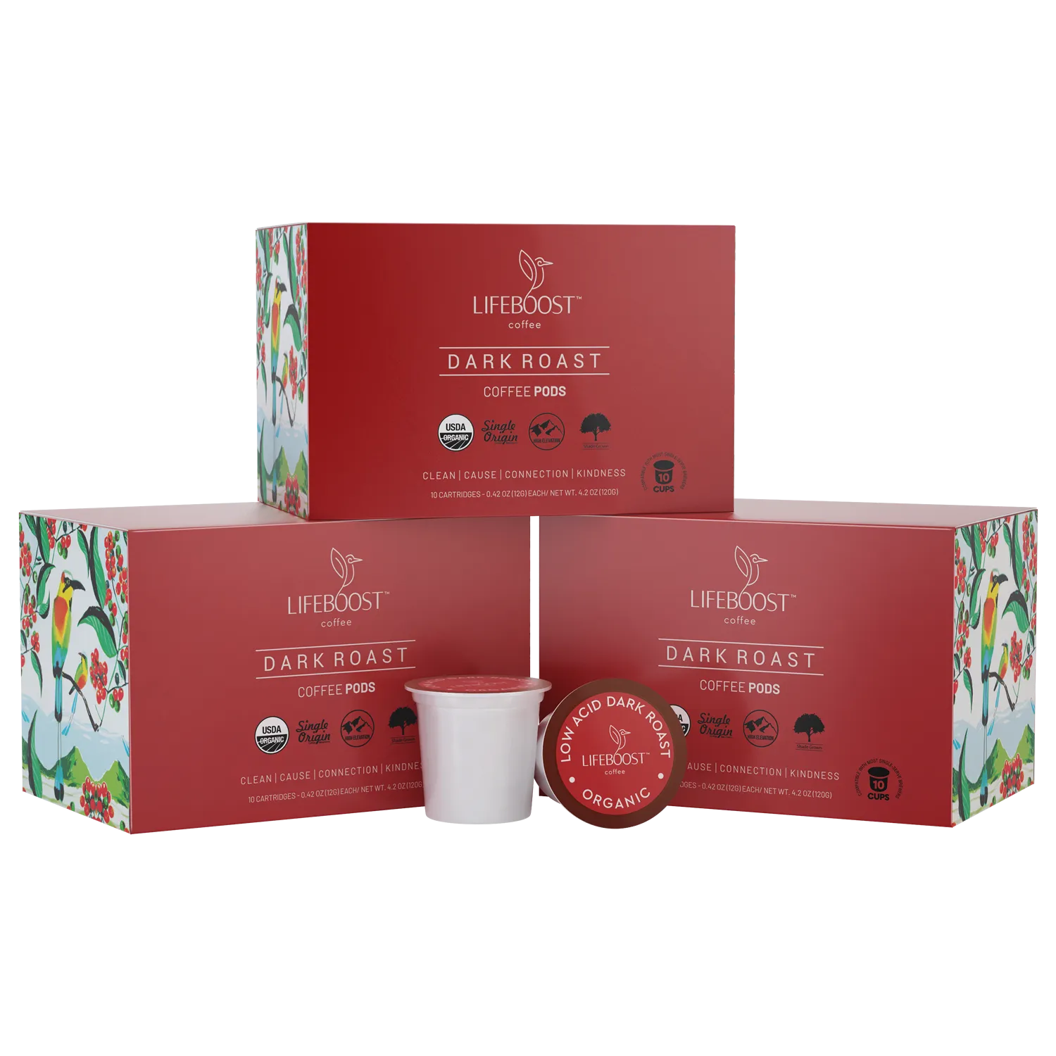 Dark Roast Coffee Pods