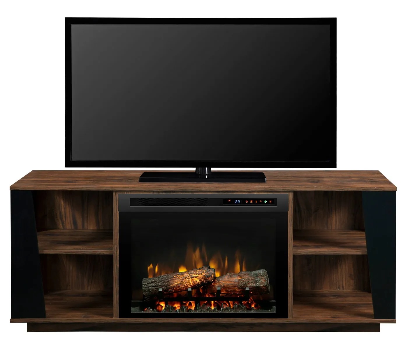 Dimplex Arlo Media Console Electric Fireplace With Logs