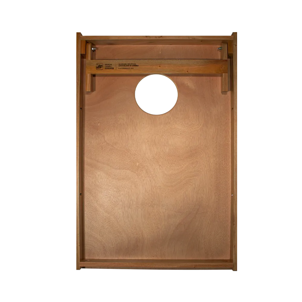Distressed Wood Flag Backyard 2300 Cornhole Boards