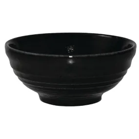 DL426 Churchill Bit on the Side Black Ripple Snack Bowls 120mm (Pack of 12)