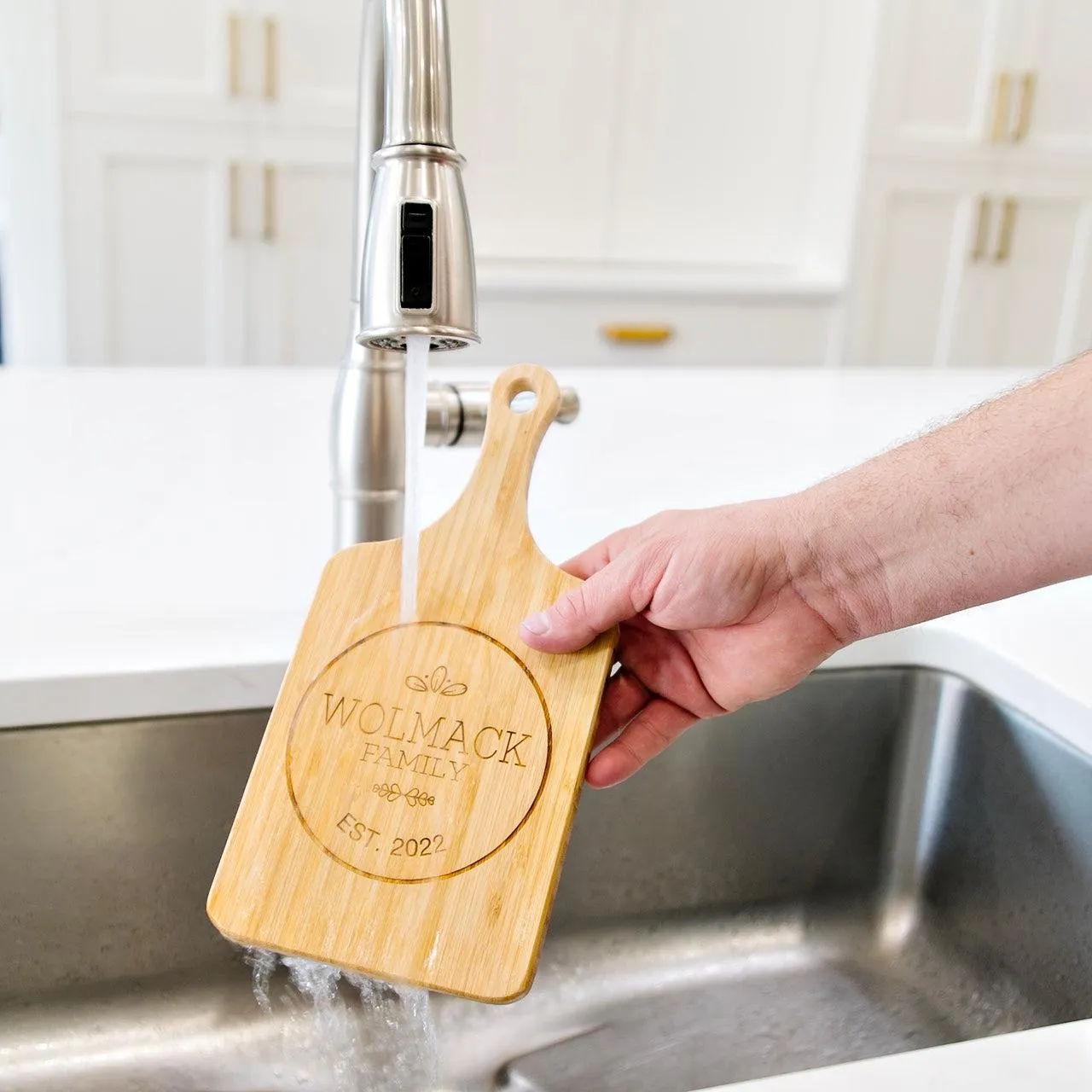 Eat Drink Be & Be Married Bamboo Charcuterie Boards