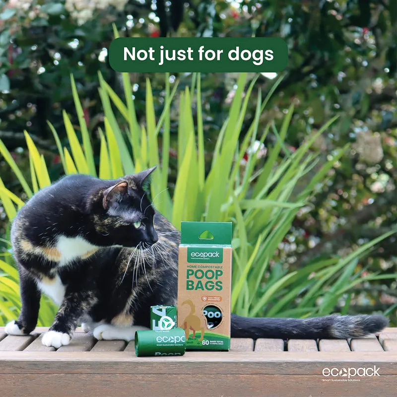 Ecopack Compostable Dog Poop Bags (1 Box/60 Bags)