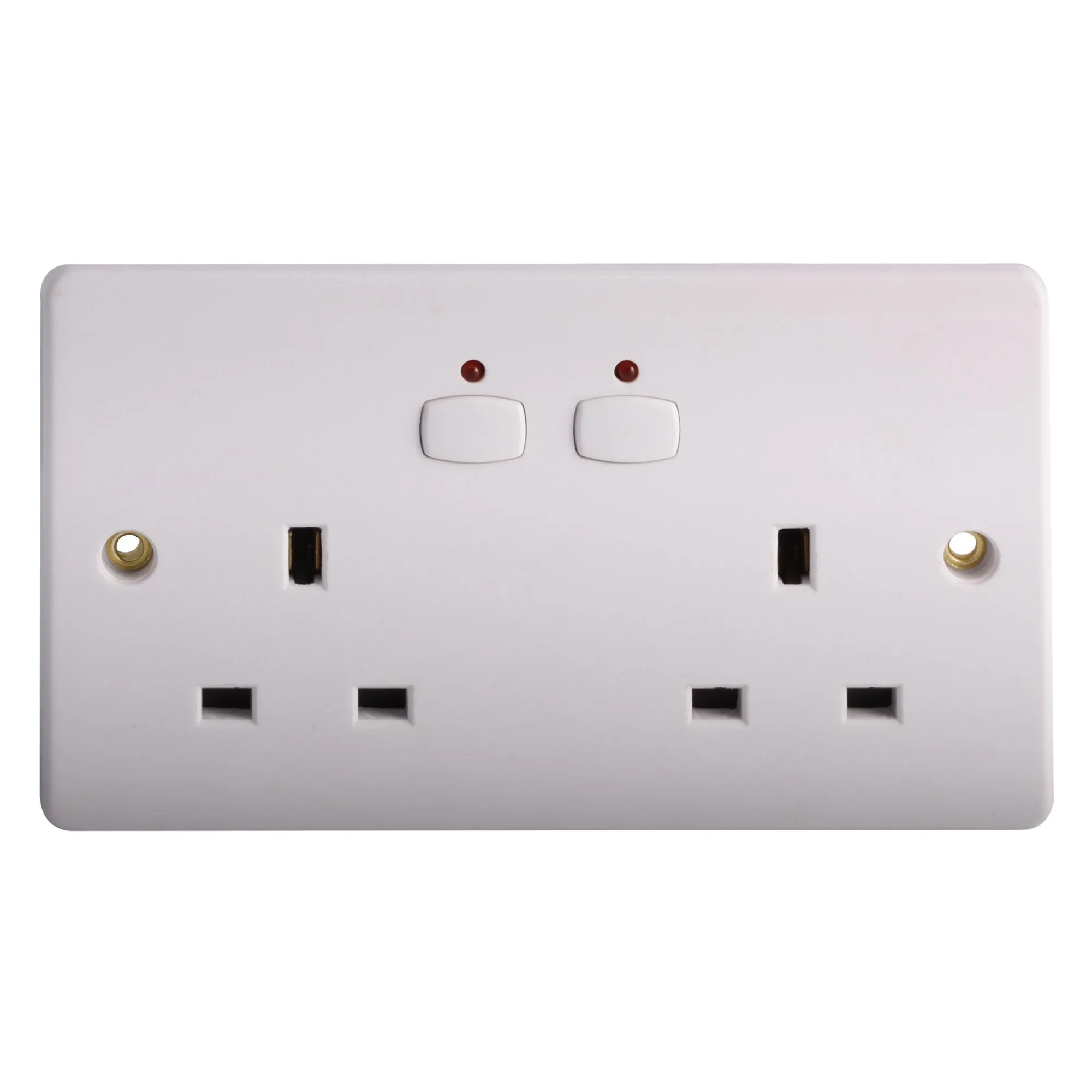 Energenie MIHO007 Double Wall Socket [White] [Energy Class