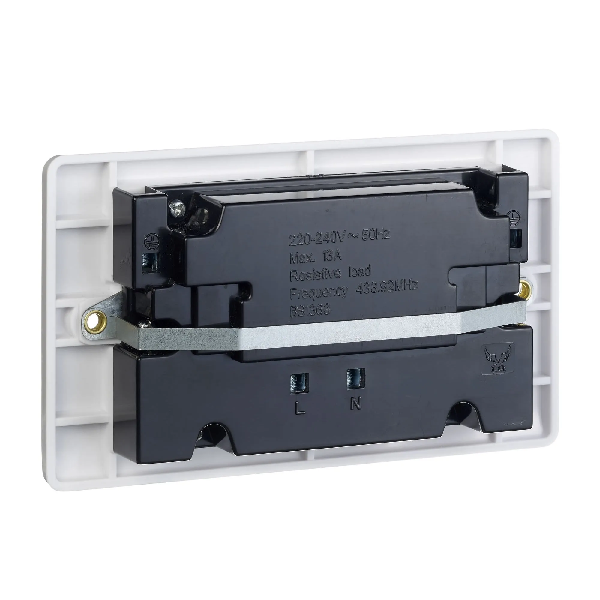 Energenie MIHO007 Double Wall Socket [White] [Energy Class