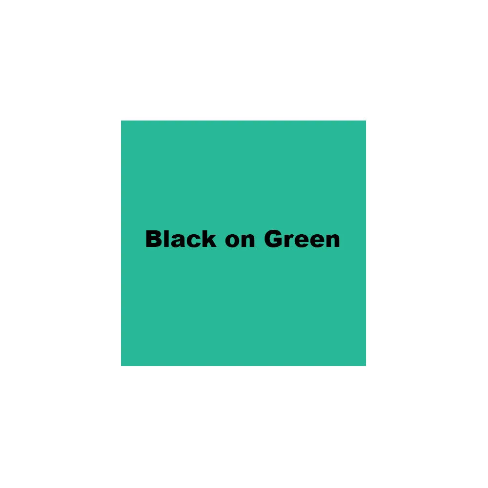 Epson 1-1/2" Black on Green "Magnet" Tape - 236MTBGPX-4.9