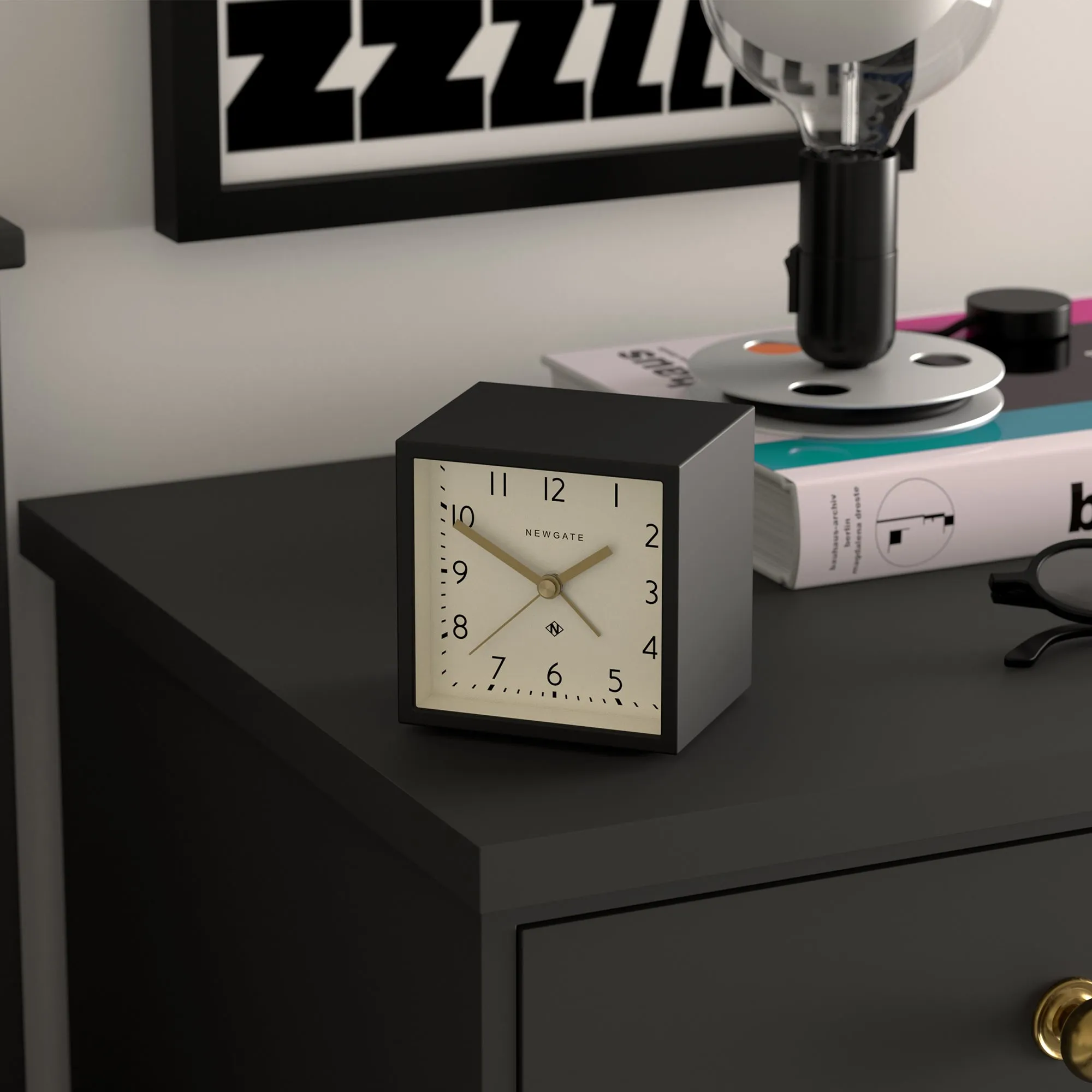 Equinox Alarm Clock - Black