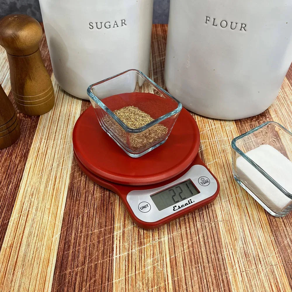 Escali Red Telero Digital Kitchen Scale 13lb 1pc