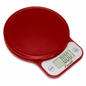 Escali Red Telero Digital Kitchen Scale 13lb 1pc