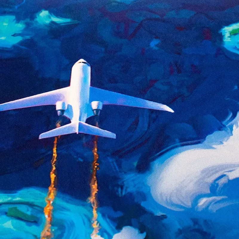 Fly In The Clouds Versatile Desk Mat