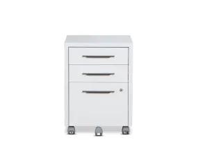 Gammel Mobile File Pedestal - White
