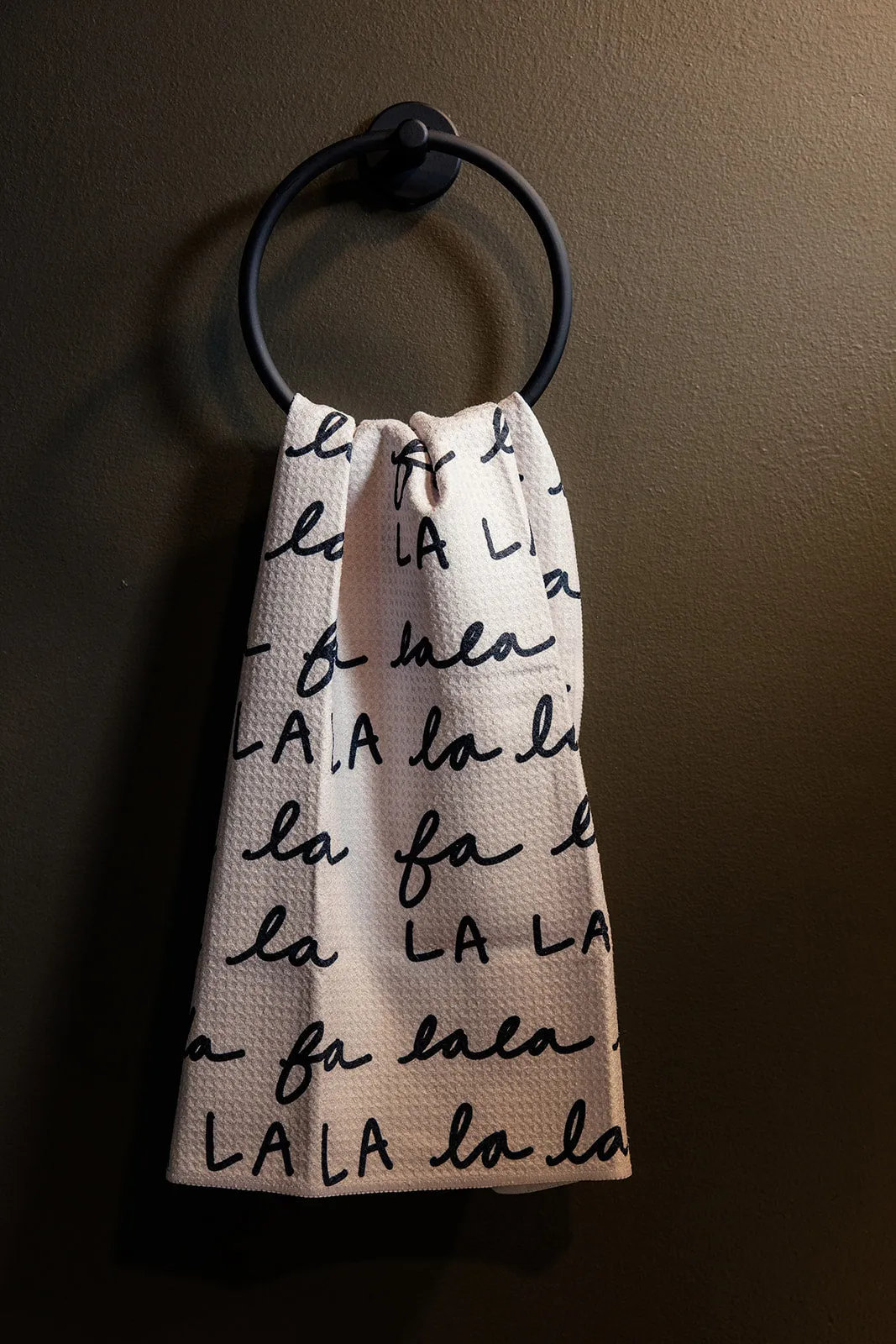 Geometry Fa La La Tea Towel