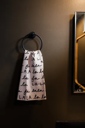 Geometry Fa La La Tea Towel