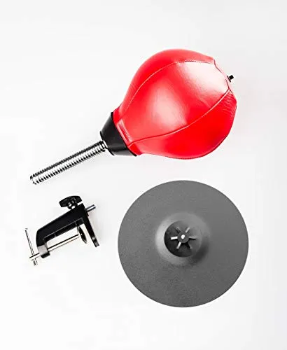 Glacial Desktop Punching Bag with Desk Clamp