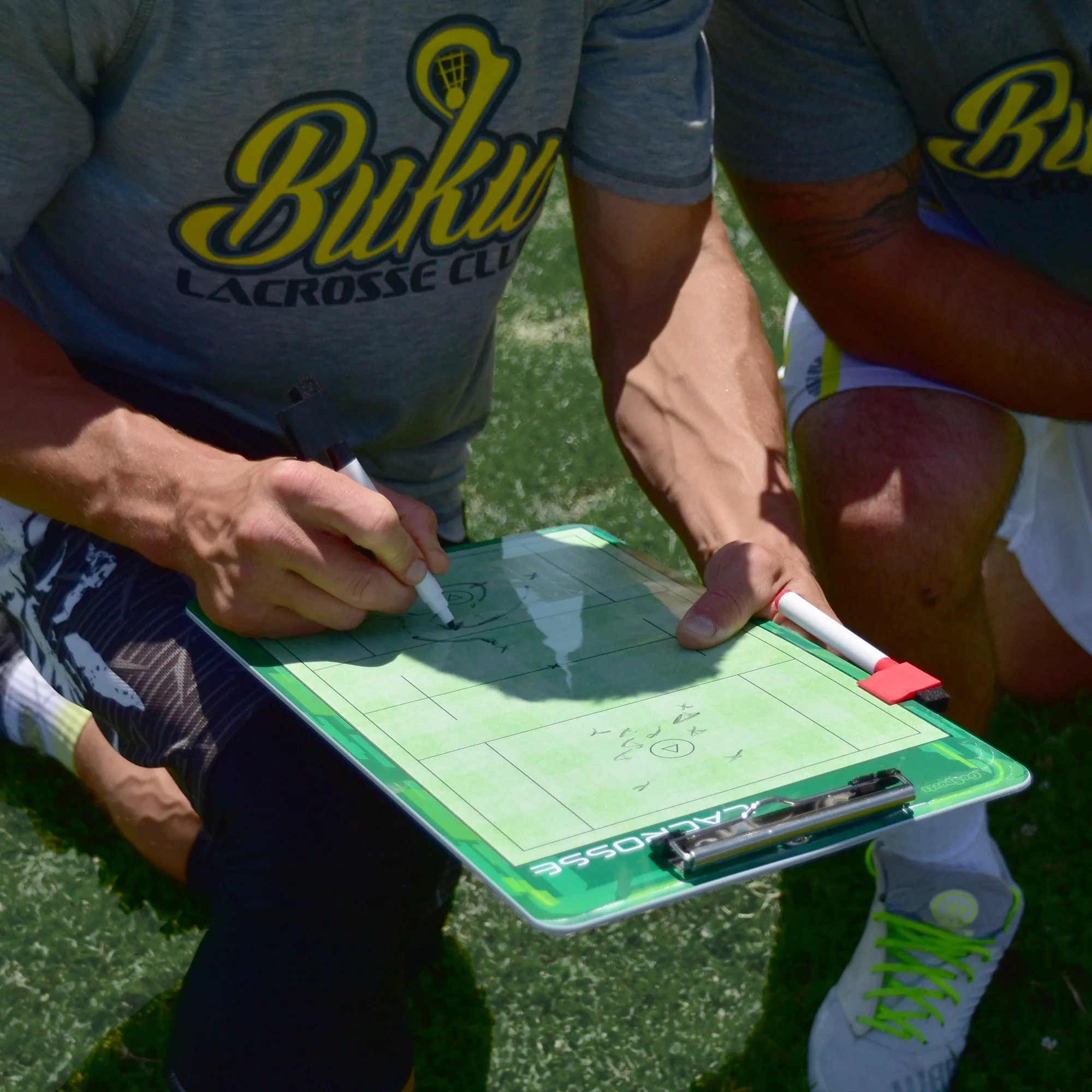 GoSports Lacrosse Coaches Dry-Erase Clipboards