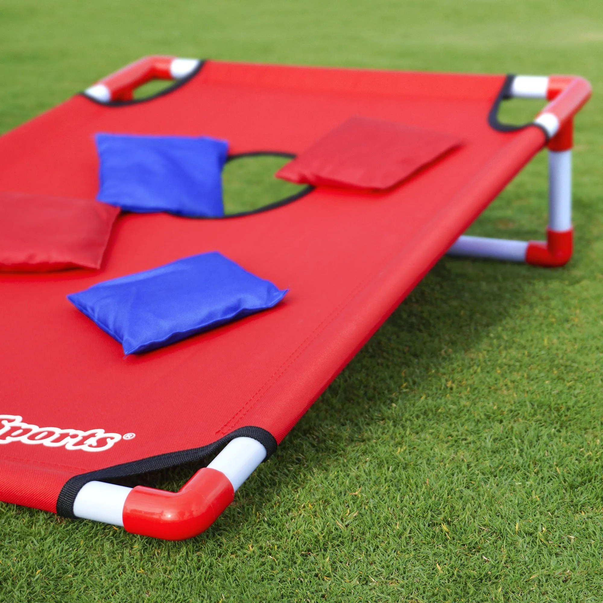 GoSports Portable 3'x2' PVC-Framed Cornhole Game Set