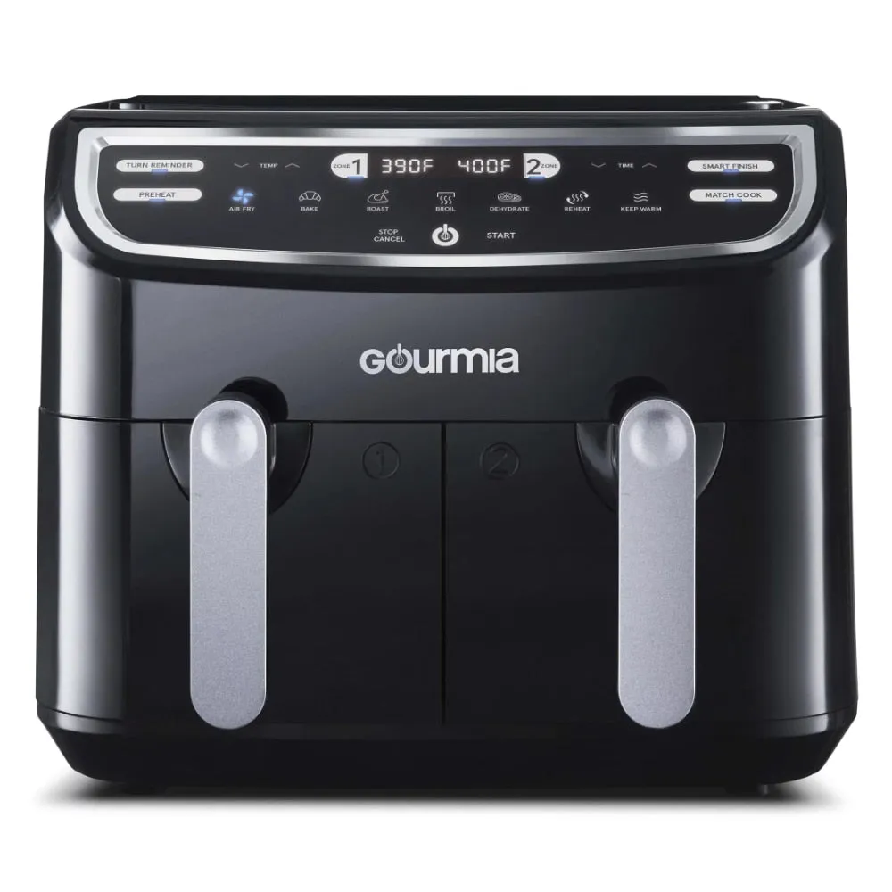 Gourmia Dual Basket Digital Air Fryer