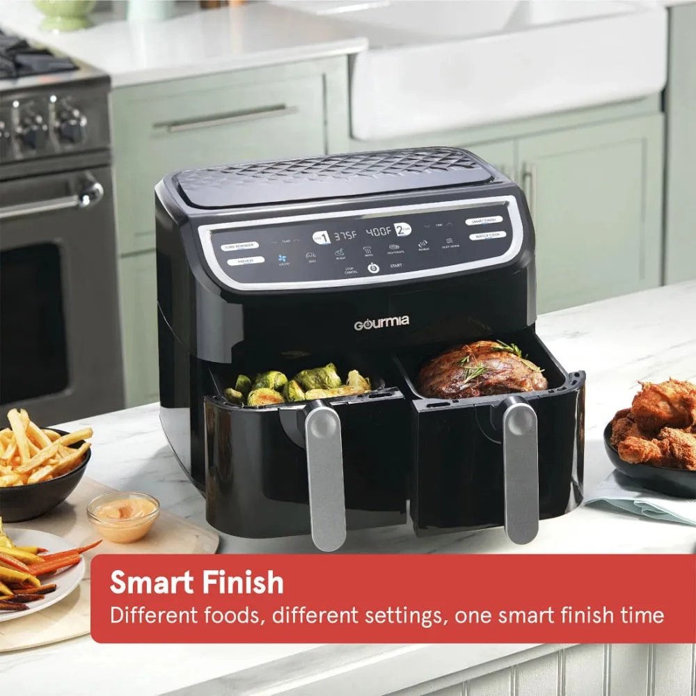 Gourmia Dual Basket Digital Air Fryer