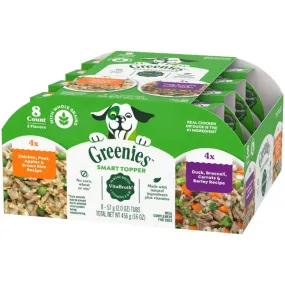 Greenies Smart Topper Mix-Ins or Snack Chicken & Duck Variety Pack