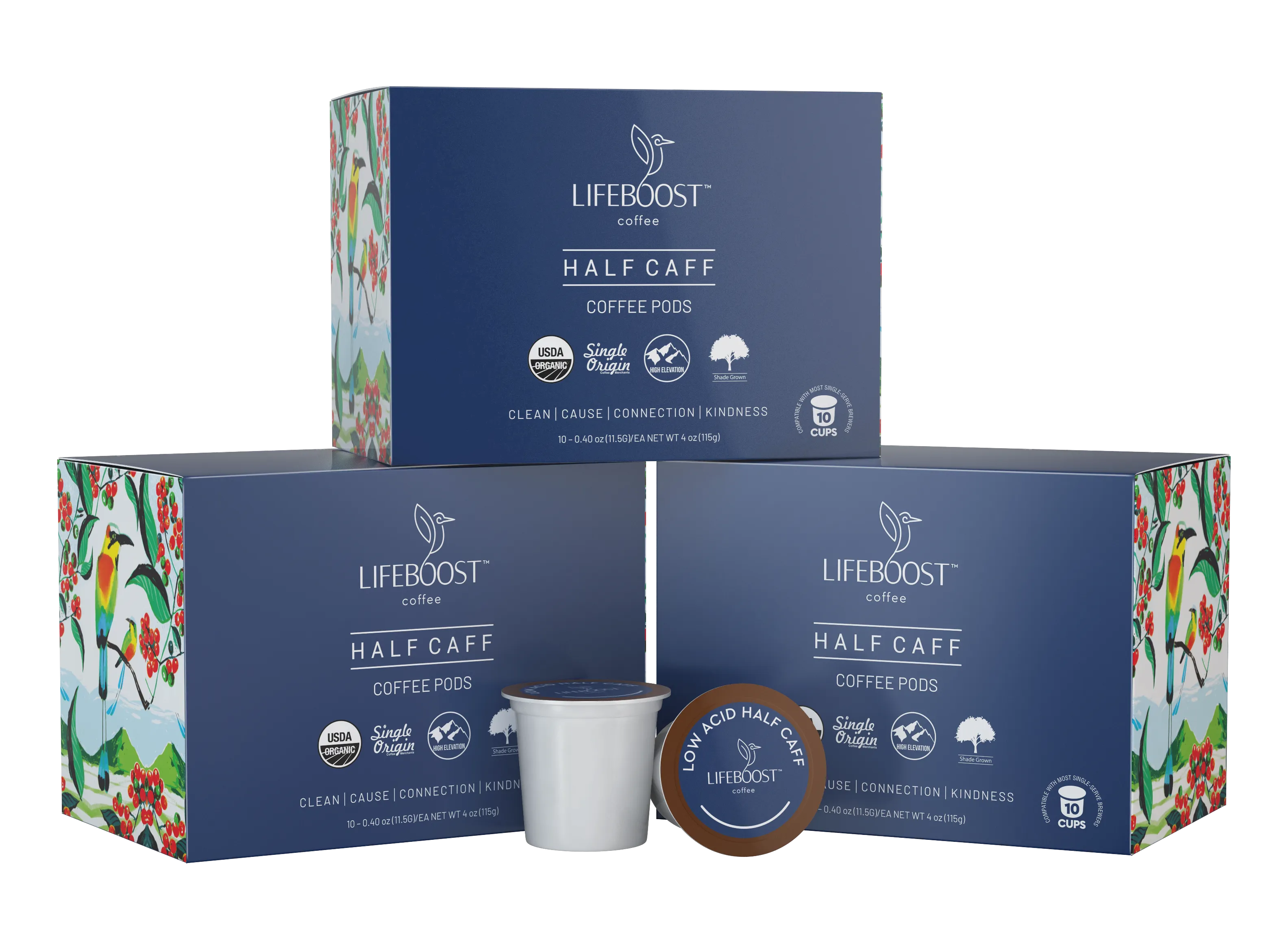 Half Caff Coffee Pods
