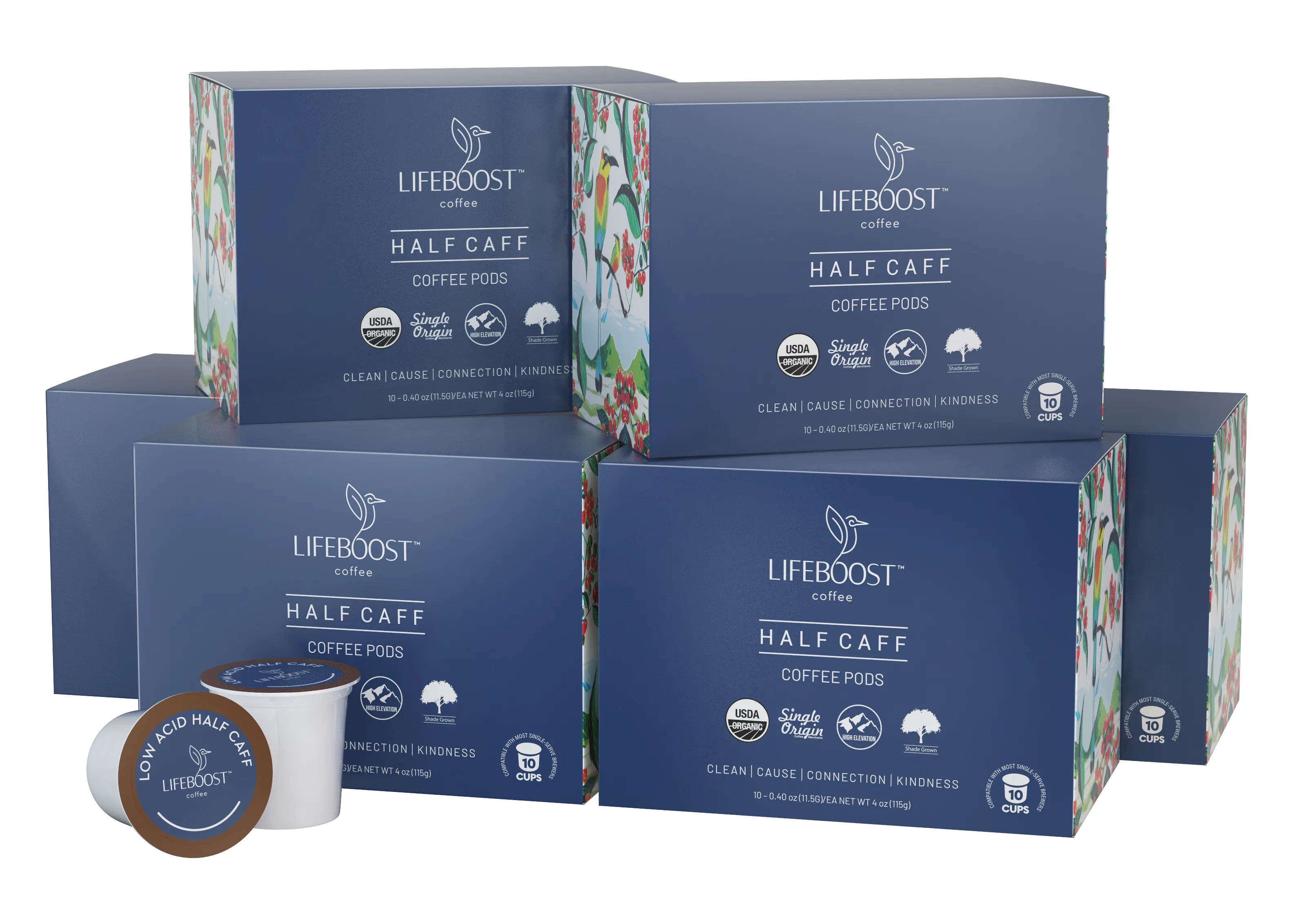 Half Caff Coffee Pods