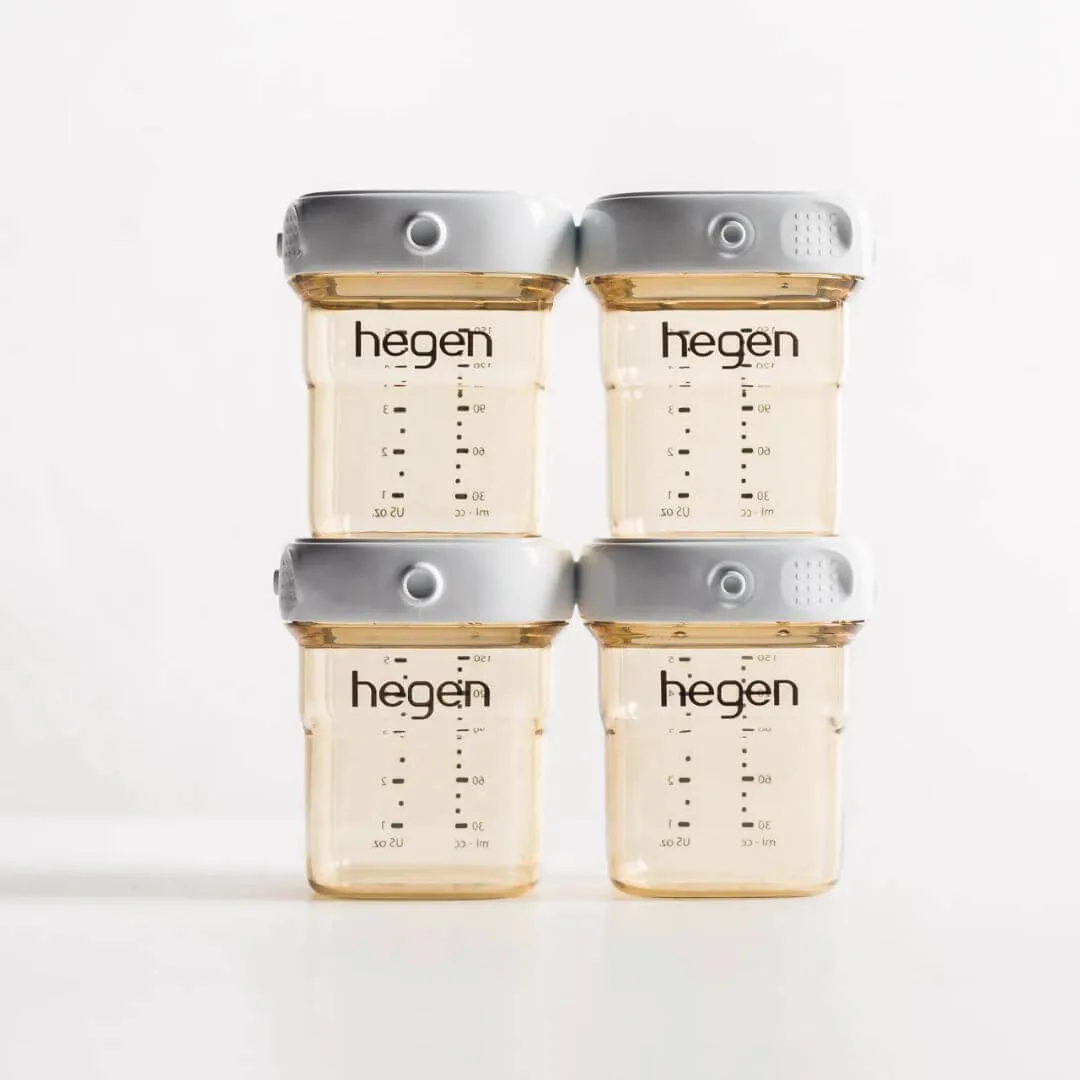 Hegen PCTO Breast Milk Storage PPSU - 150ml/5oz (4pk)