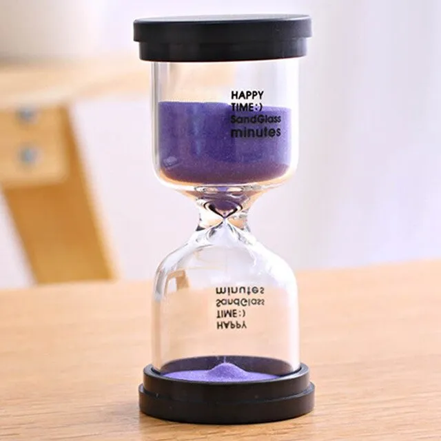 Hourglass Desktop Sand Clock Timers Home Decoration Glass For Children Brush Teeth E2S