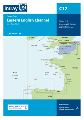 Imray C12 Eastern English Channel