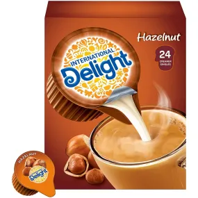 International Delight Hazelnut Creamer 24ct (BEST BY: AUGUST 2024)