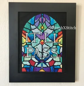 It'll Pass PDF Cross Stitch Pattern