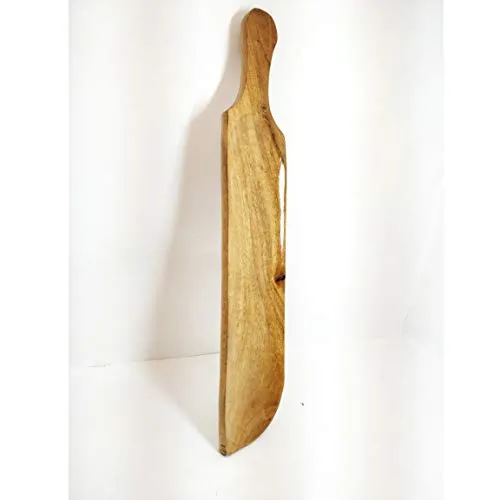 KRAFTLYTOUCH Wooden Platter Serving Tray || Salad Tray || Snack Tray || Food Safe || Acacia Wood