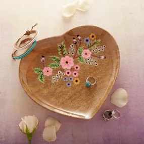 Lg Hearts Abloom Dish