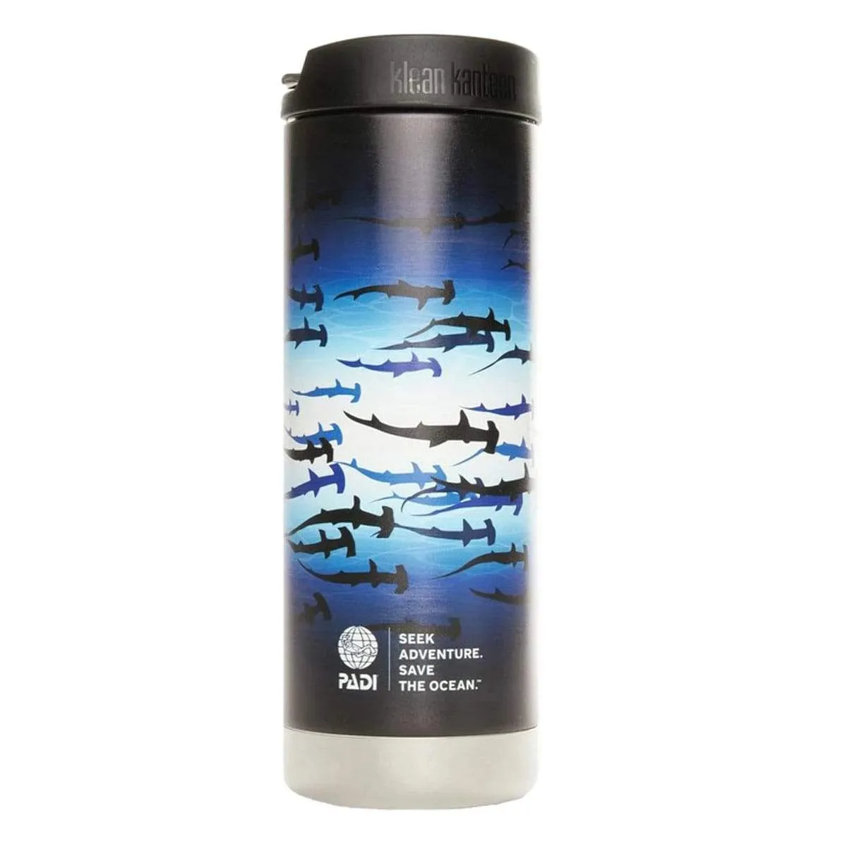 Limited Edition Hammerhead Shark PADI X Klean Kanteen Wide Mouth Bottle