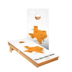 Lone Star State Star Cornhole Boards