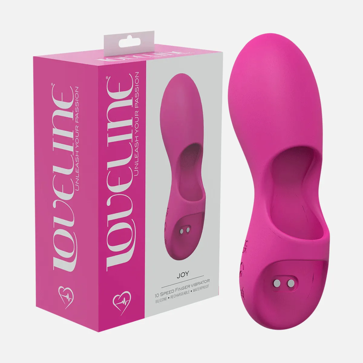 Loveline Joy Finger Vibrator - Pink