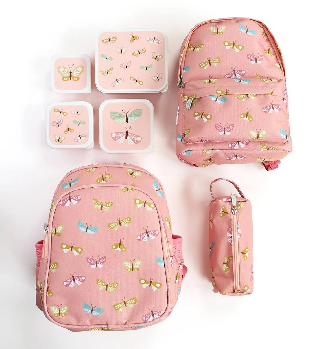 Lunch and Snack Box Set - Butterflies