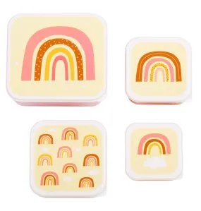 Lunch and Snack Box Set - Rainbows
