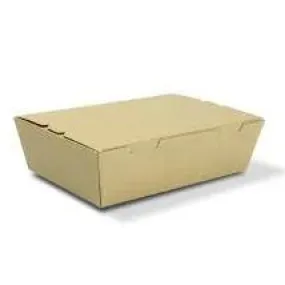 Lunch Box Takeout Box Small Brown Kraft