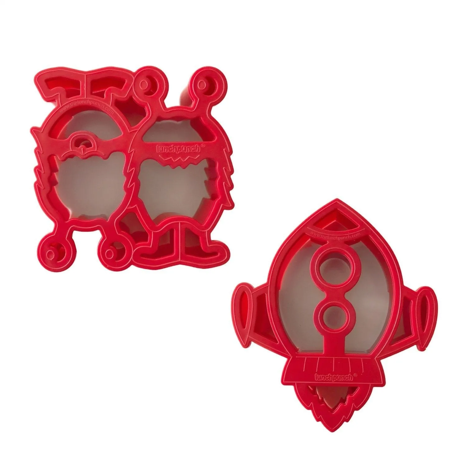 Lunch Punch Sandwich Cutters Pairs - Space